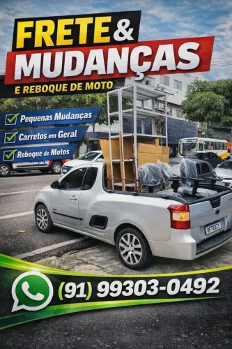 ### FRETE EXPRESSO ### (BELÉM-PA) frete, reboque de moto, pequenas mudanças