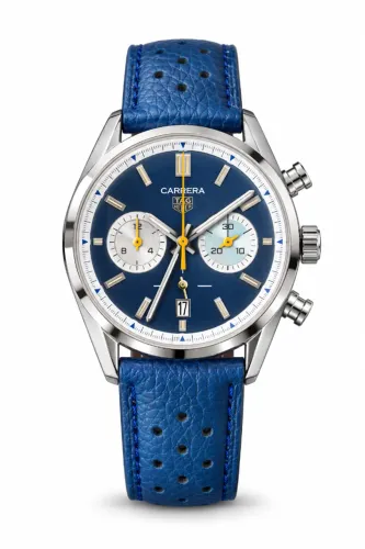 Relógio TAG Heuer Carrera Azul Cronógrafo 42 mm - Prem AAA+