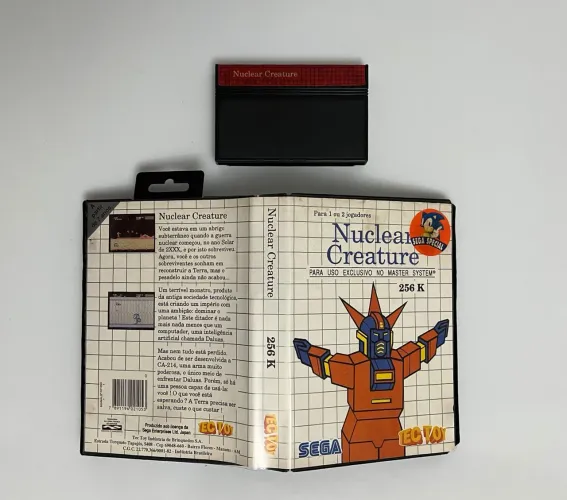 Master System Sega Tec Toy Nuclear Creature