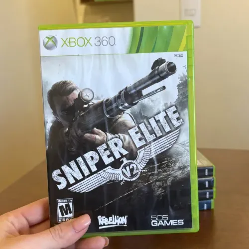 Jogo Xbox 360 Sniper Elite V2 Original na Caixa