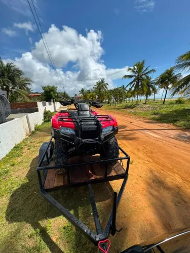 Quadriculo HONDA FOURTRAX 4×4 2015 + Reboque