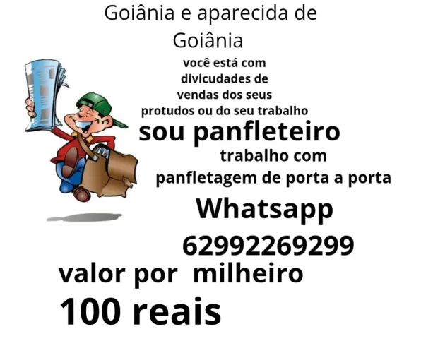 Sou panfleteiro
