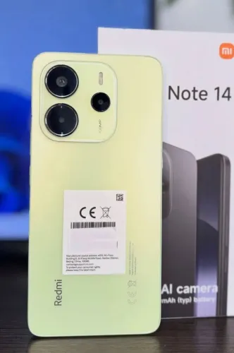 Xiaomi Note 14 256GB Verde -- Lacrado loja física com Garantia 