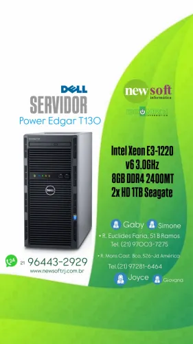 Servidor DELL Power Edgar T130