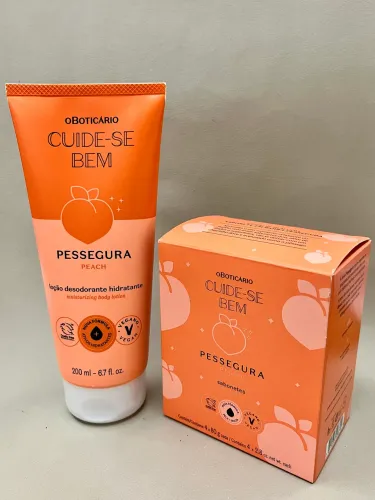 Kit pessegura (hidratante+sabonete)