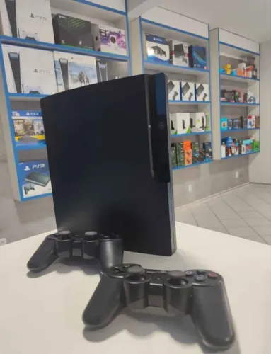 Playstation 3 2 controles 30 jogos 1 ano garantia