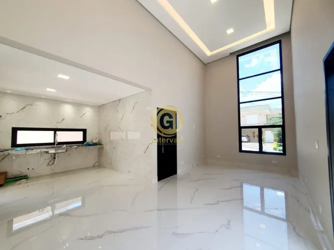Casa no Condomínio Fogaça, 3 dormitórios (1 suíte), 4 vagas, 138m² construída, área gourme