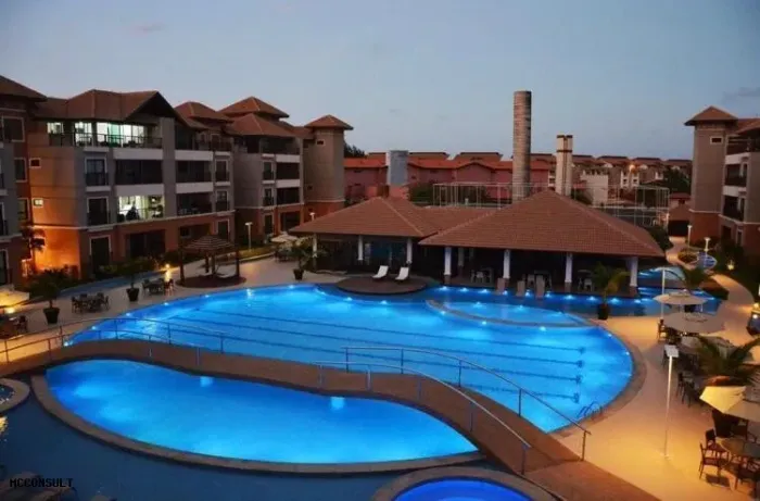 Apartamento para Locação em Aquiraz, Porto das Dunas, 4 dormitórios, 3 suítes, 5 banheiros