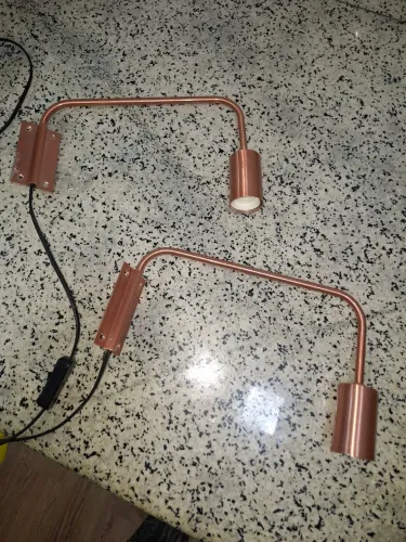 Arandela Rose gold tokstok