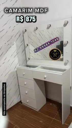 Camarim Penteadeira  MDF 
