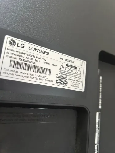 TV LG 55 - Retirada de Peças