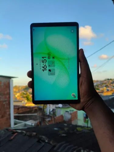 Tablet tab a11 Samsung novo sem marcas de uso com nota fiscal..vacina caixa 