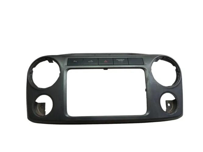 Moldura Central Painel Som/ar Volkswagen Amarok 2010 A 2016