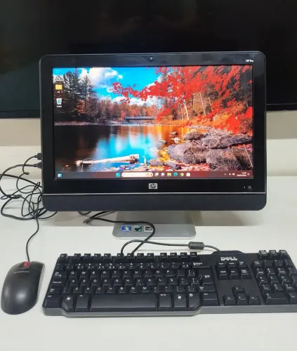 computador all in one hp completo SSD