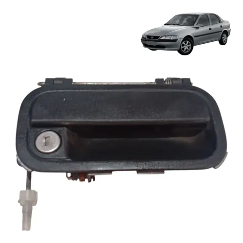 Macaneta Externa Porta Dianteira Lado Direito Vectra S 31820 Preto Dianteira