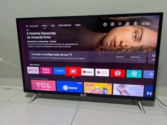 Tv smart tcl 40 Android
