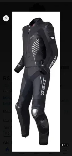 MACACÃO TEXX PISTA BOTA E LUVA