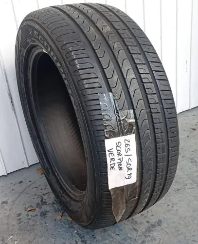 Pneu 265/50 aro 19 80% Pirelli Scorpion Verde