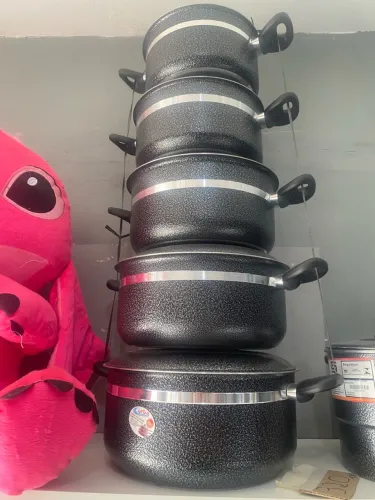 Conjunto De Panelas De Alumínio Reforçado