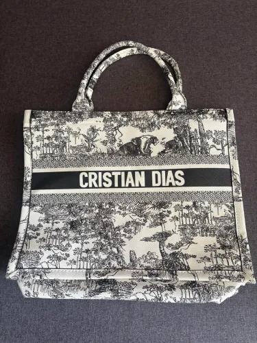 Bolsa excelente cristian dias couro sintético