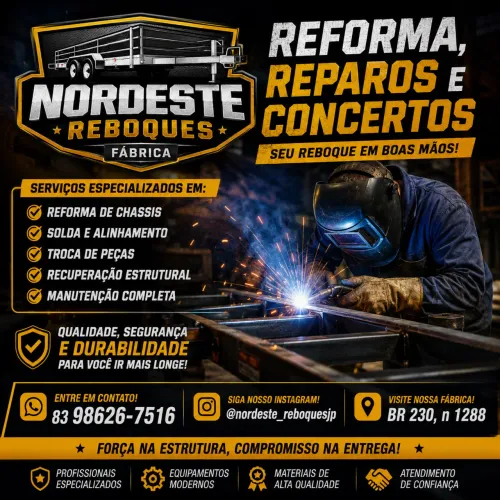 TUDO PARA REBOQUES/CARRETA/TRAILERS