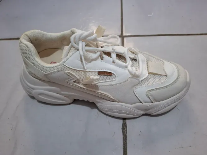 Tênis Anacapri branco chunky 37/38