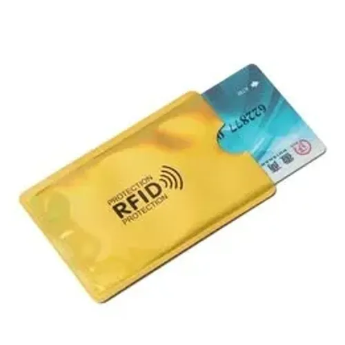 Envelopes Rfid Carteira Bloqueador Cartão De Crédito Contactless