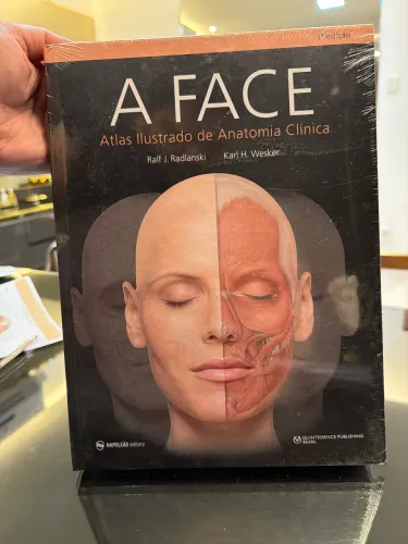 Livro a face atlas de anatomia estética