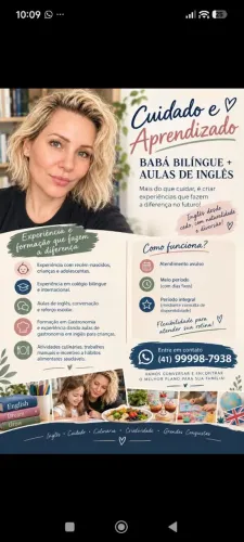 Babá/Cuidadora Bilíngue 