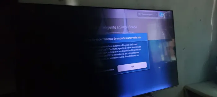 Televisão Samsung QLed 65Pol.