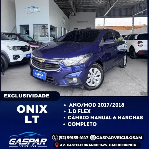 Chevrolet Onix Hatch LT 1.0 8V Flex Mec. 4P 2018