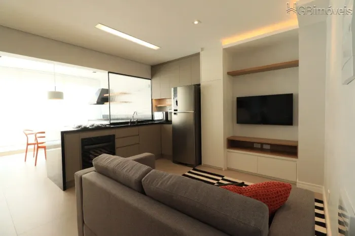 Lindo e mobiliado em Moema 15m de Sacada Gourmet