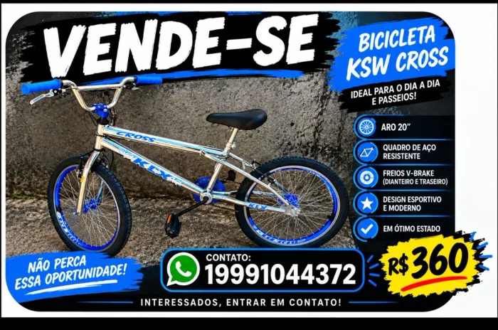 Uma foto de uma bicicleta