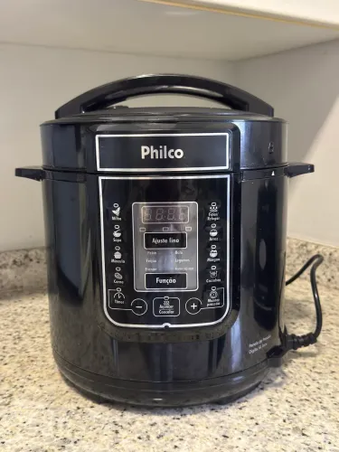 Panela De Pressão Elétrica Digital Philco Ppp01p 6l Preta
