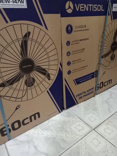 ventilador 60cm ( TUFÃO p/Parede )