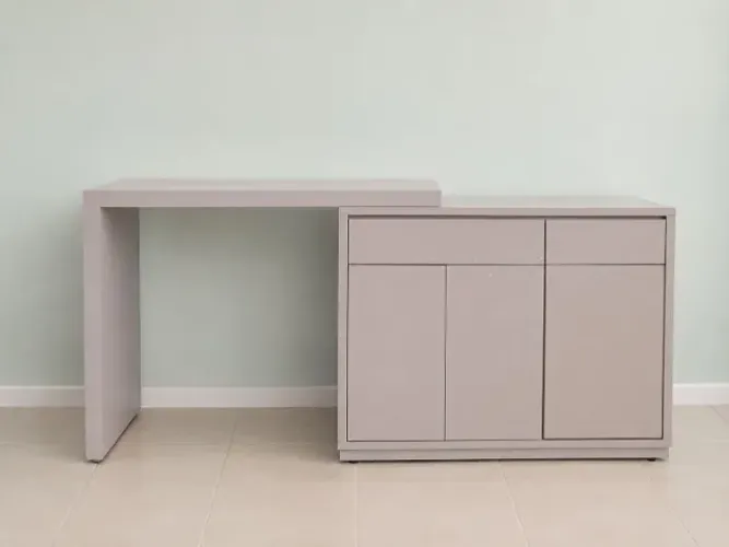Buffet Laqueado Sob Medida com Console Extensível