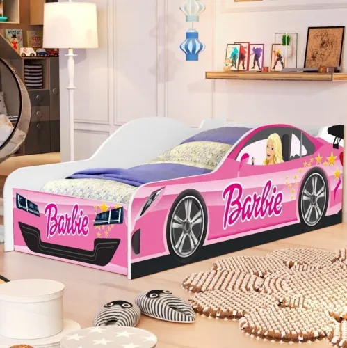 Cama infantil carro Barbie -ENTREGA EM ATÉ 24 HORAS !!!
