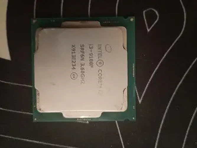 Processador i3 9100f na caixa em excelente estado