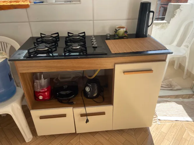 Fogão Cooktop Philco com bancada