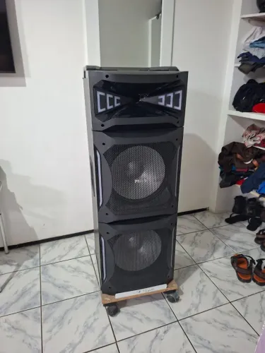 Caixa de som philco pcx 3000 / 2500w.