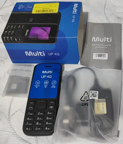 Celular Flip Vita 4g Dual Chip Mp3 Preto Multi - P9227