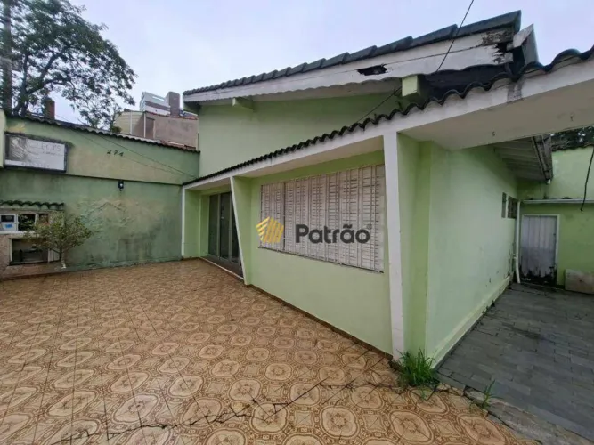Terreno com casa antiga à venda, 172 m² por R$ 630.000 - Vila Dayse - São Bernardo do Camp