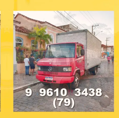 Frete~! Com ajudantes s/ cobrança ? transporte rápido em Aracaju, Barro Duro e Cirurgia!