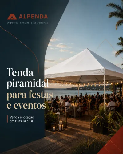 Aluguel de tenda 6x6 para eventos