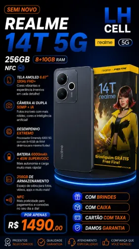 Realme 14T 5G 256GB NFC 