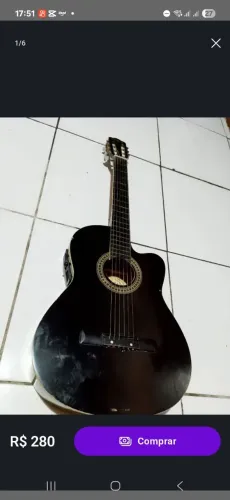Vendo este lindo violão