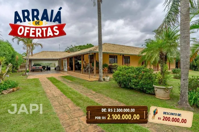 Chácara com 4 dormitórios à venda, 5000 m² por R$ 2.100.000,00 - Nova Era - Itupeva/SP