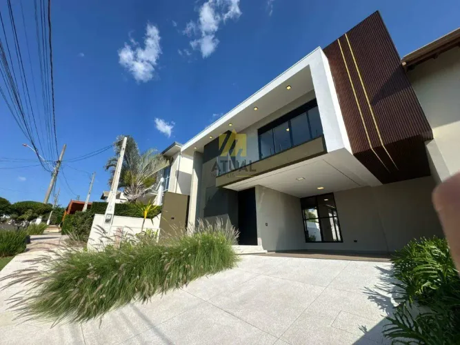 Casa de alto padrão em Boituva Portal dos Pássaros | 3 Suítes | Arquitetura Contemporânea