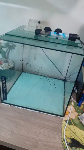 aquário cubo completo