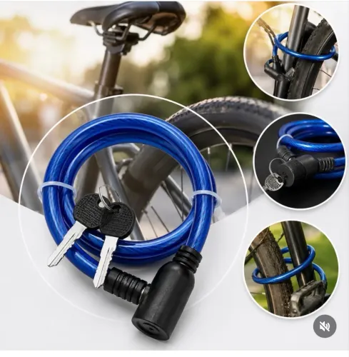 Cadeado para bicicleta com segredo